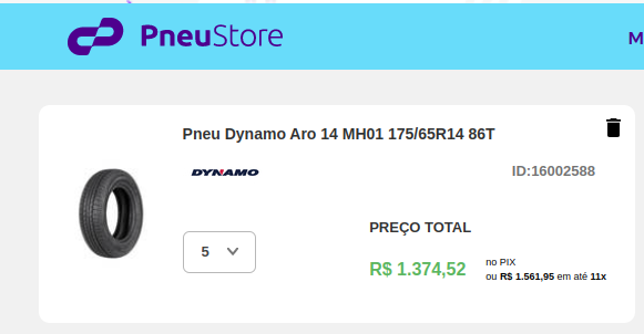 Forma de Pagamento Disponíveis